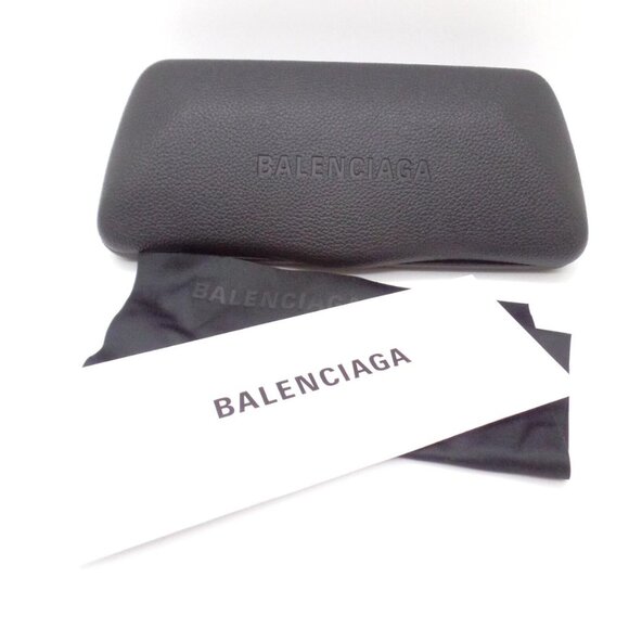 NWT BALENCIAGA SUNGLASSES, UNISEX SILVER EYEWEAR NEW COLLECTION - Picture 3 of 3